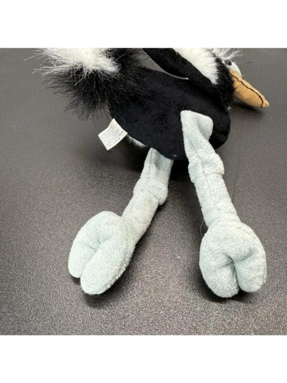 Vintage Just Friends Ostrich Plush Stuffed Animal 10 Inch Stuffed Animal